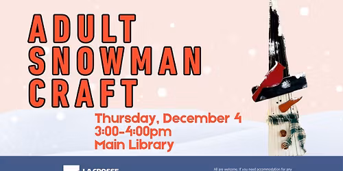 Adult Snowman Craft