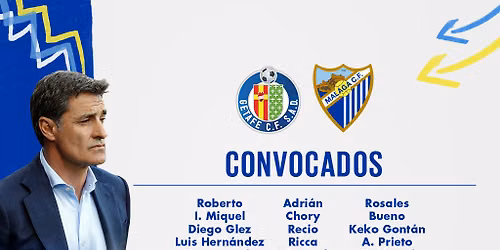 Malaga CF vs Getafe CF at Estadio La Rosaleda