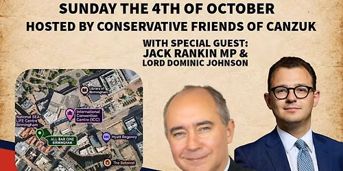 CANZUK Conservative Conference drinks