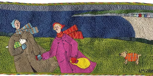 Making Pictures in Free Machine Embroidery with Linda Miller