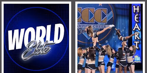 TYFC Grades 4-6 Stunt Clinic @ World Elite! Saturday 7\/25, Registration Required!
