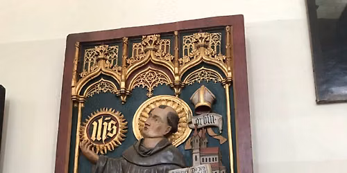 Franziskaner in Berlin - Eine F\u00fchrung durch die St. Marienkirche zum 800. Todestag Franz von Assisis