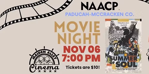"Summer of Soul" Movie Night