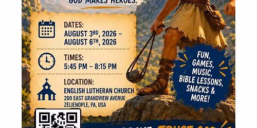 David *Hero of God* Vacation Bible School