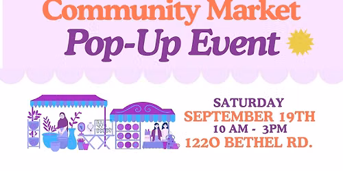 Community Market Pop-Up Event