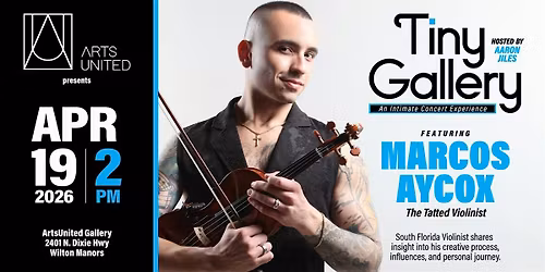 Marcos Aycox performs @ ArtsUnited