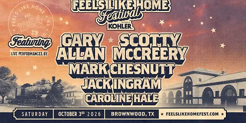 Feels Like Home Festival: Gary Allan  Scotty McCreery  Mark Chesnutt & Jack Ingram