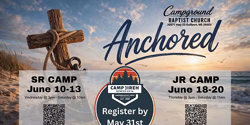 Sr Camp '26: Anchored