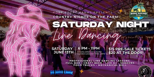 Line Dance Night at Hobe Sound Farms