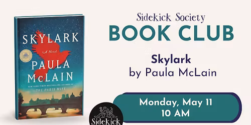 May Book Club | "Skylark" by Paula McLain