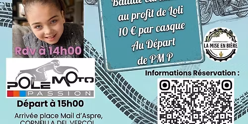 Rassemblement Motos 2026 _ PMP - CORNEILLA DEL VERCOL _ Pour Loli 