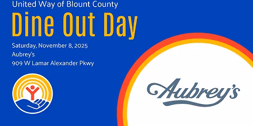Aubrey's Dine Out Day supporting United Way of Blount County