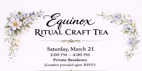 Equinox Ritual Craft Tea