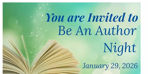 Be An Author Night