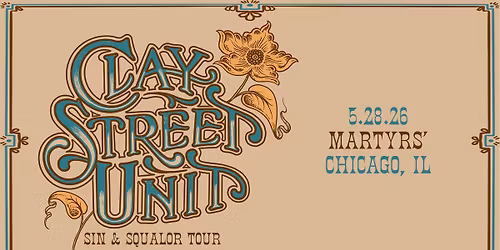 Clay Street Unit w\/Paul McDonald at Martyrs'