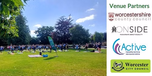 \ud83c\udf33 Park Yoga - FREE outdoor yoga at Brickfields, Worcester City