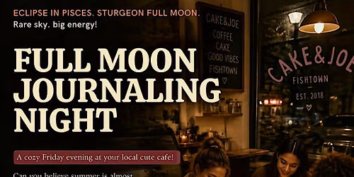 Full Moon Journaling Night | Release and Realign