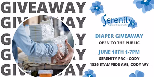 Free Diaper Giveaway - Open to the Community