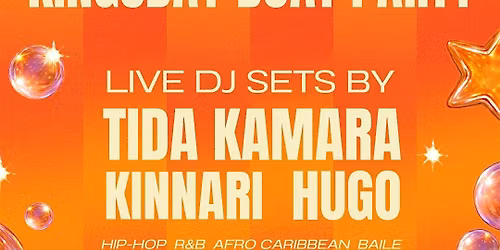 KINGSDAY BOAT PARTY - UNLIMITED DRINKS