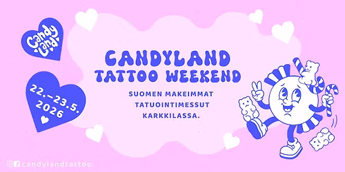Candyland Tattoo Weekend 2026