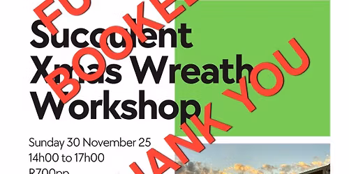 Succulent Wreath Workshop