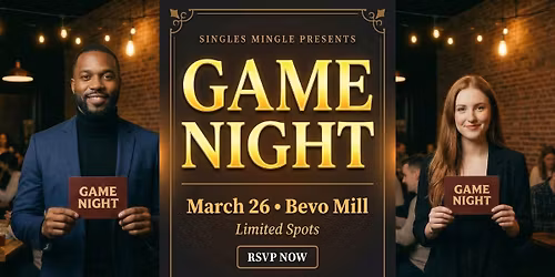 Game Night At A Century-Old Windmill