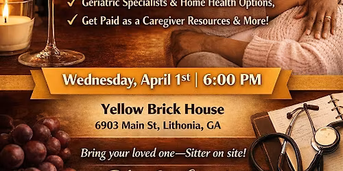 Caregiver Support Group Wine Down