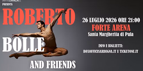 Roberto Bolle and Friends alla Forte Arena