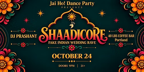 SHAADICORE: Fake Indian Wedding Rave | DJ Prashant | Portland