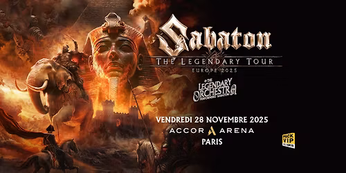 SABATON | PARIS | Accor Arena