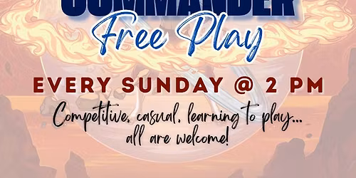 MTG Commander Open Play