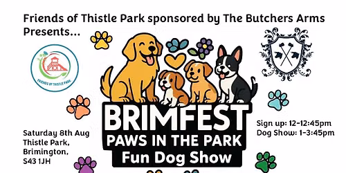 Brimfest Paws in the Park Fun Dog Show