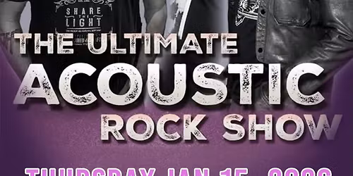 The Ultimate Acoustic Rock Show