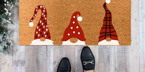 Paint & Sip Doormat Class! \ud83e\udd42