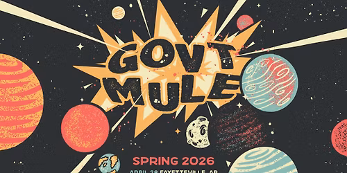 Gov't Mule Spring 2026 at Ozark Music Hall