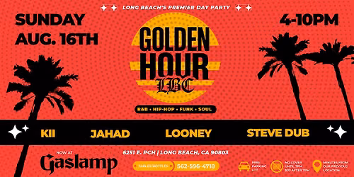 Golden Hour LBC | R&B \u2022 Hip-Hop | Day Party