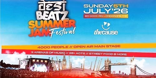 Loughborough Punjabi Soc : Desi Beatz : SUMMER JAM FESTIVAL | 05.07.26 | The Cause London