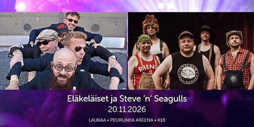 El\u00e4kel\u00e4iset ja Steve 'n' Seagulls
