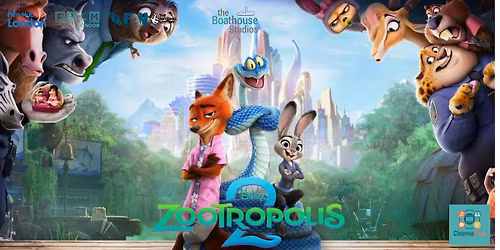Easter Family Film Fun at The Boathouse, presenting Zootropolis 2