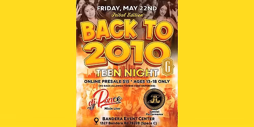 GEC Teen Night with DJ Ponce