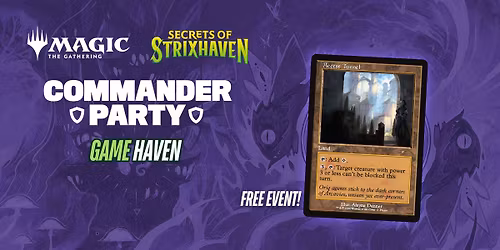 Secrets of Strixhaven Commander Party JUNE