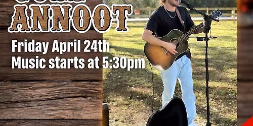 Cole Annoot Live at The Barn! Free Show!