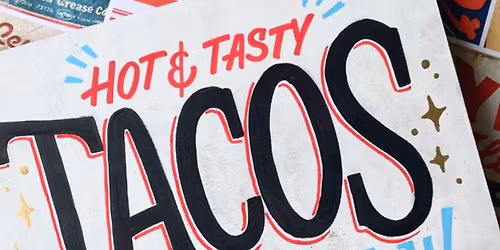 Vintage Hand Lettered Sign Painting