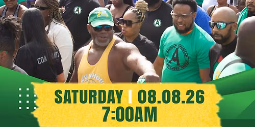 NEW LOCATION, BIGGER IMPACT! Save the Date for Black Men's Wellness Day 2026!