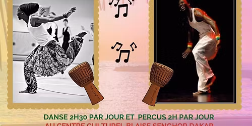 Trommeln und tanze Workshop in S\u00e9n\u00e9gal 