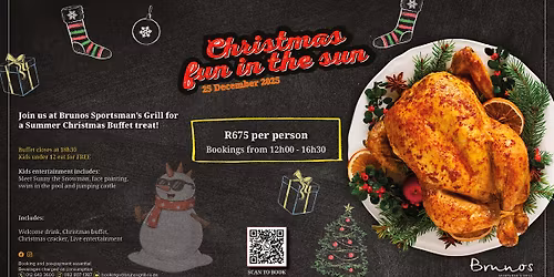 Christmas Day Lunch - Fun in the Sun