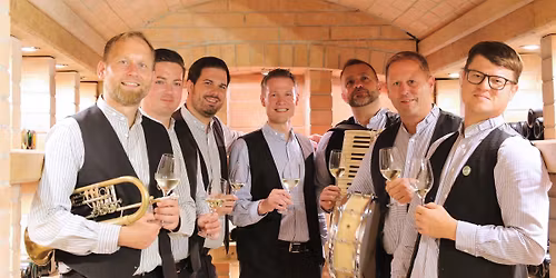 Brass meets m\u00e4hrisch: Die Weinviertler M\u00e4hrische Musikanten. Kaarten vanaf 1\/12 via bbrassboxtel.nl.