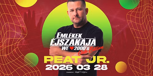 Eml\u00e9kek \u00c9jszak\u00e1ja \u2022We\u2764\ufe0f90\u2019s & 2000\u2019s \/\/ Kir\u00e1ly Rendezv\u00e9nyh\u00e1z, P\u00e9cs 