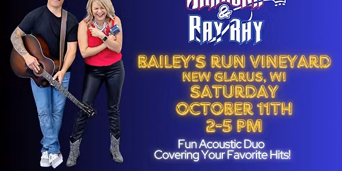 Sharona & Ray Ray @ Bailey's Run, New Glarus, WI