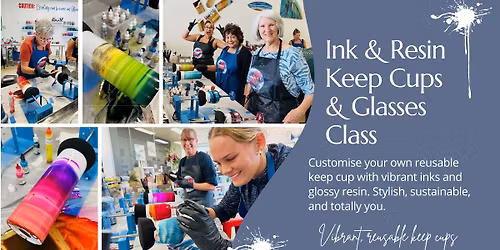 Ink & Resin Keep Cups and Wine Glass Class